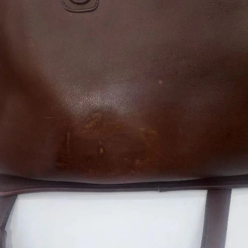 COACH Vibtage 1970s Monroe Glovetanned Leather Crossbody Briefcase